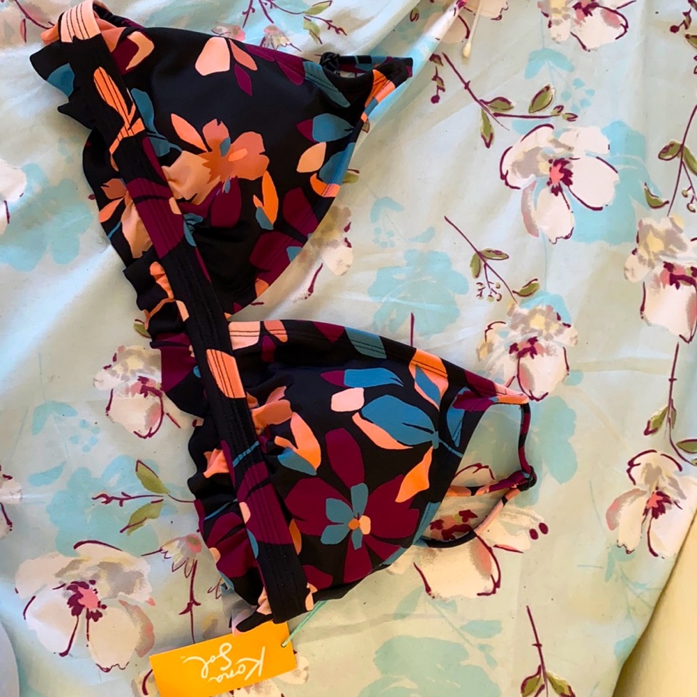 Floral Bikini Top